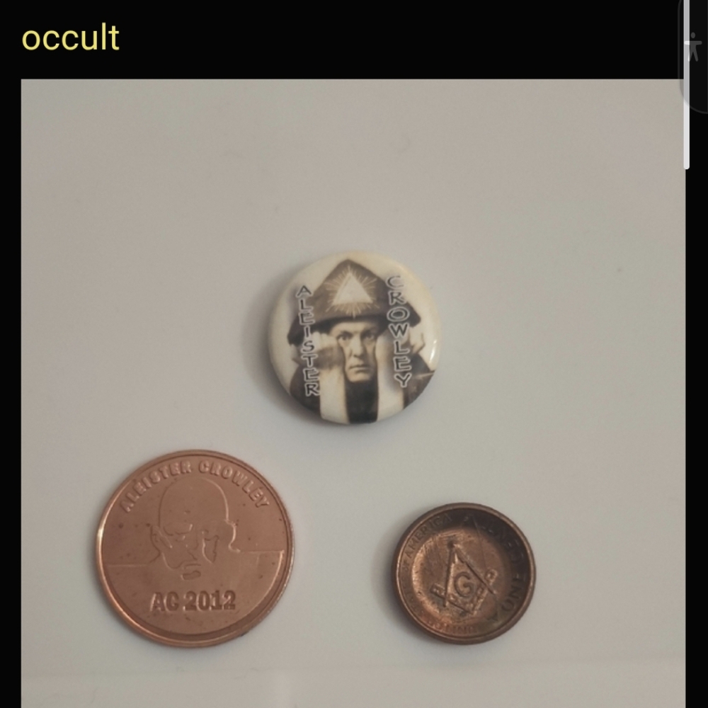 three distinct collectible items fraternal esoteric organizations Masonic Occult